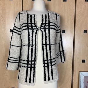 CHICO’S 0 shaggy soft blazer jacket